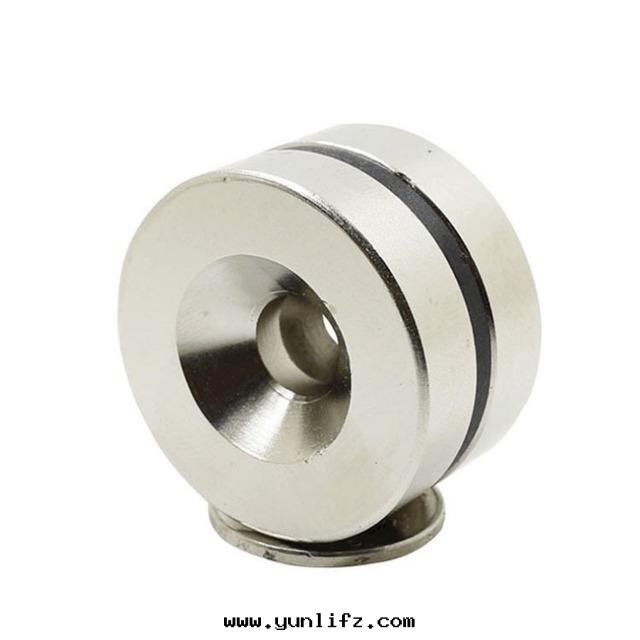 圆(yuán)形沉孔钕铁(tiě)硼