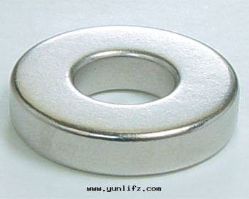 镀鋅钕磁强力磁环(huán)                                
